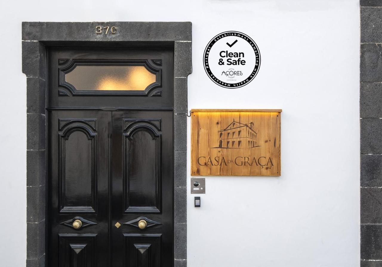Casa Da Graca Bed & Breakfast ปอนตาเดลกาดา ภายนอก รูปภาพ